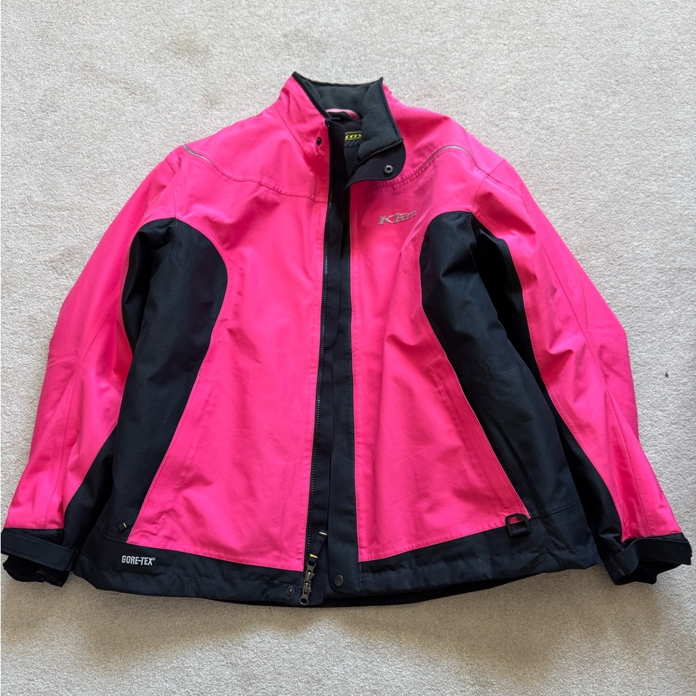 Klim Women's Pink and Black Snowmobile Jacket